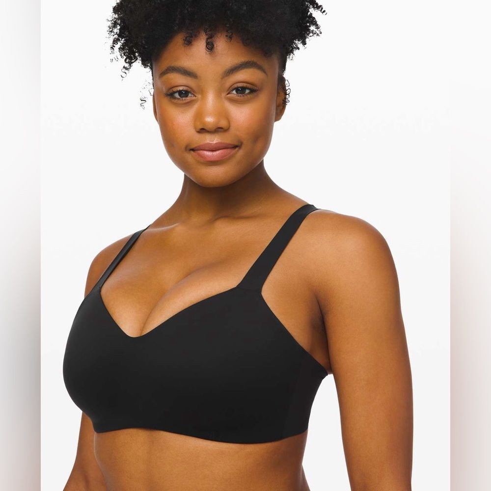 NWOT** Lululemon Hold True Bra Black Comfort Size 34D